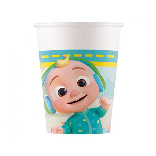 Picture of COCOMELON PAPER CUPS 200ML - 8 PACK